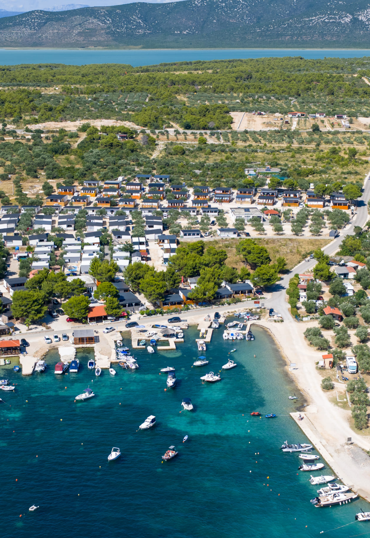 Camp Dalmatino in Drage - In der Nähe von Zadar und direkt am Meer in Kroatien