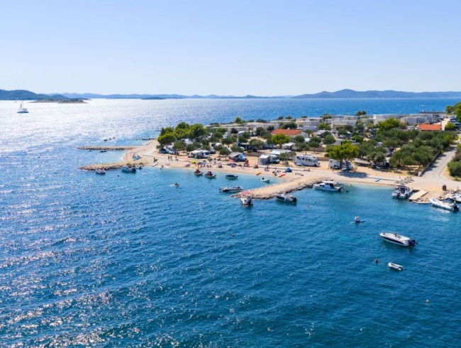 Urlaub an der kroatischen Küsten in Dalmatien, nahe Zadar